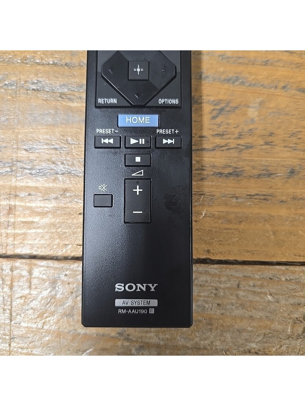 Sony AV System RM-AAU190 Remote Control - Picture 3 of 5
